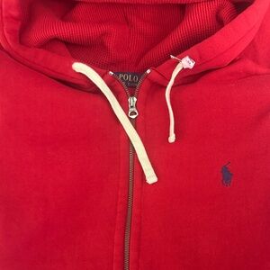 Polo by Ralph Lauren Bright Red Hoodie
